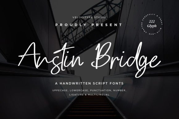 Austin Bridge: A Modern Script for Authentic Branding
