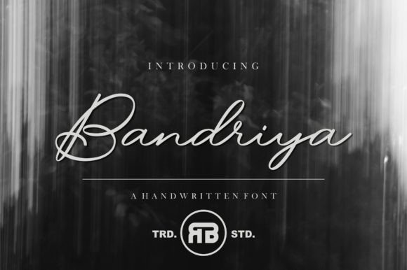 Bandriya: A Dazzling Script for Modern Design