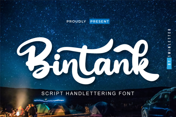 Bintank: The Playful Script Font for Elegant Designs