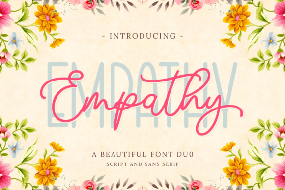 Empathy Duo: A Modern Font for Authentic Branding