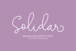 Exploring the Modern Elegance of the Solidar Font