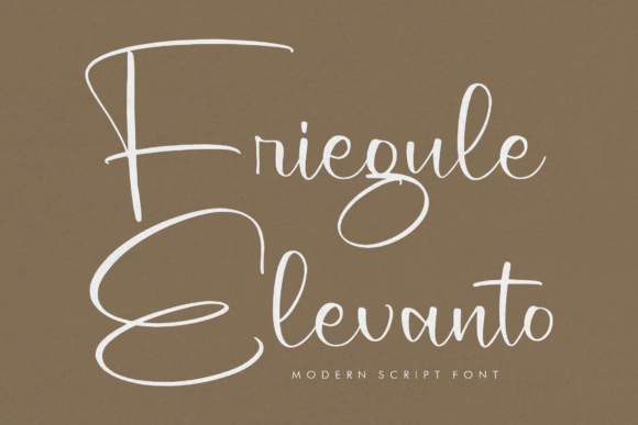 Friegule Elevanto: Adding a Handwritten Touch to Modern Design