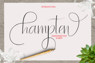 Hampten: A Calligraphy Font That Adds Instant Class