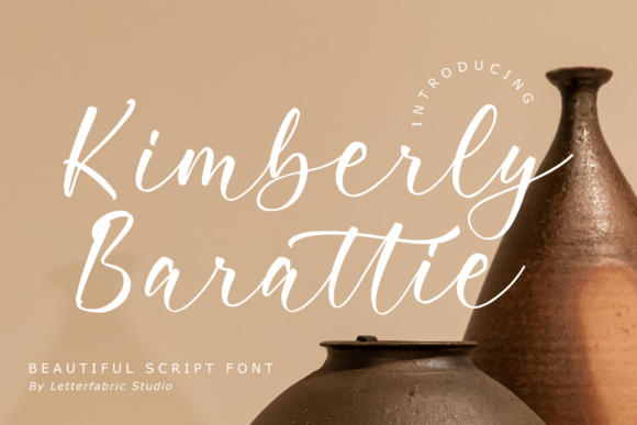 Kimberly Barattie: The Elegant Script Font for Modern Design