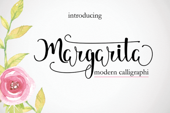 Margarita: A Handwritten Script for Elegant Branding