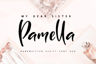 Sister Pamella: The Font Duo for a Casually Chic Vibe
