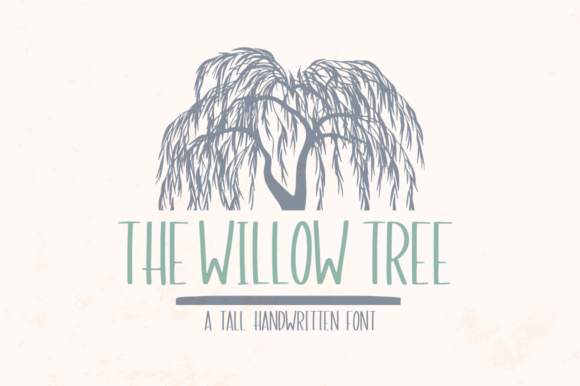 The Willow Tree: Elegance Meets Approachability in a Script Font